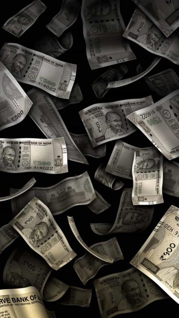 Indian Currency 500 Rupees iPhone Wallpaper 4K