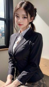 Japanease School Girl iPhone Wallpaper