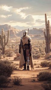 Mandalorian Fanart iPhone Wallpaper 4K