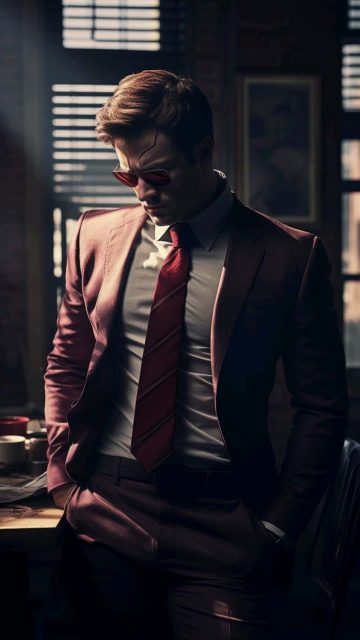 Matt Murdock Daredevil iPhone Wallpaper 4K