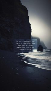 Sadness Quote iPhone Wallpaper 4K