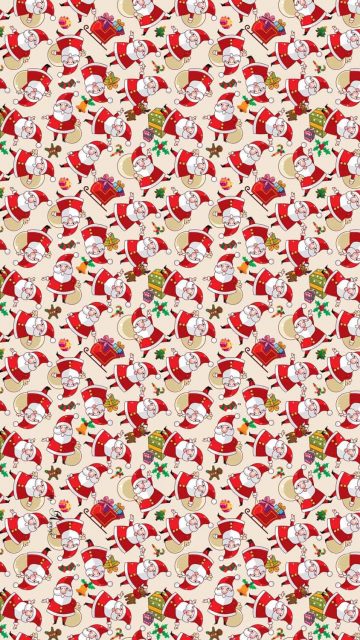 Santa Claus iPhone Wallpaper 4K