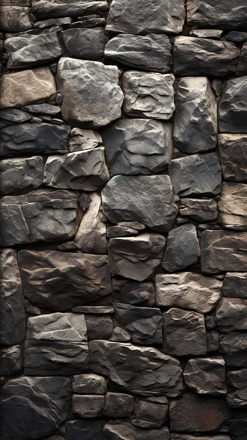 Stone Wall iPhone Wallpaper