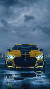 Sunny speedster ford mustang iPhone Wallpaper 4K