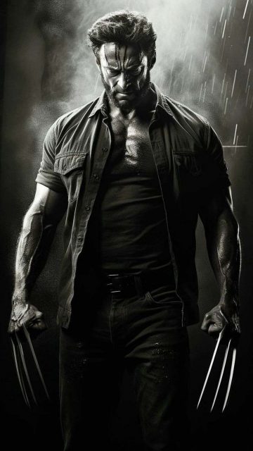 The Wolverine Claws iPhone Wallpaper 4K