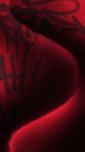 iPhone 15 Pro Titanium Red Graffiti Wallpaper iPhone 15 Pro Titanium Red Graffiti Wallpaper