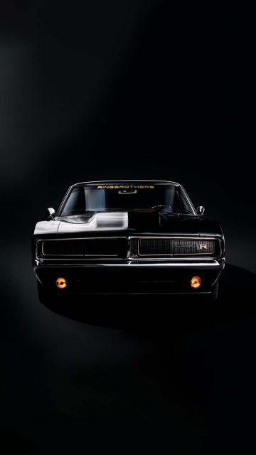 1969 Ringbrothers Dodge Charger iPhone Wallpaper