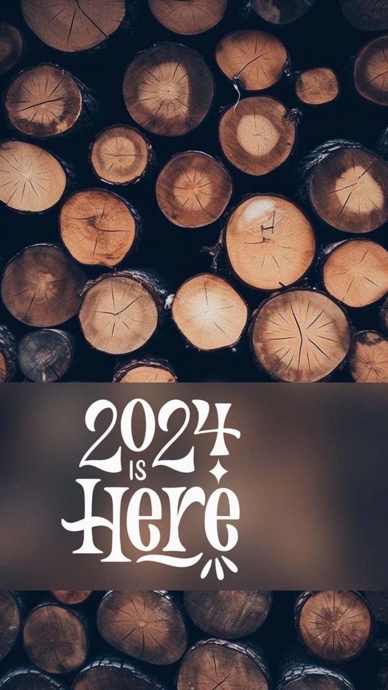 2024 Is Here IPhone Wallpaper 768x1365 