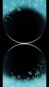 Apple Dual Gradient Snow Wallpaper