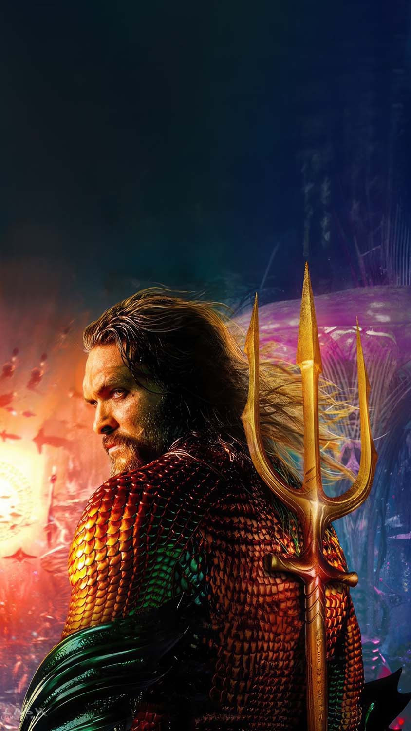 Aquaman and the lost Kingdom movie iPhone Wallpaper