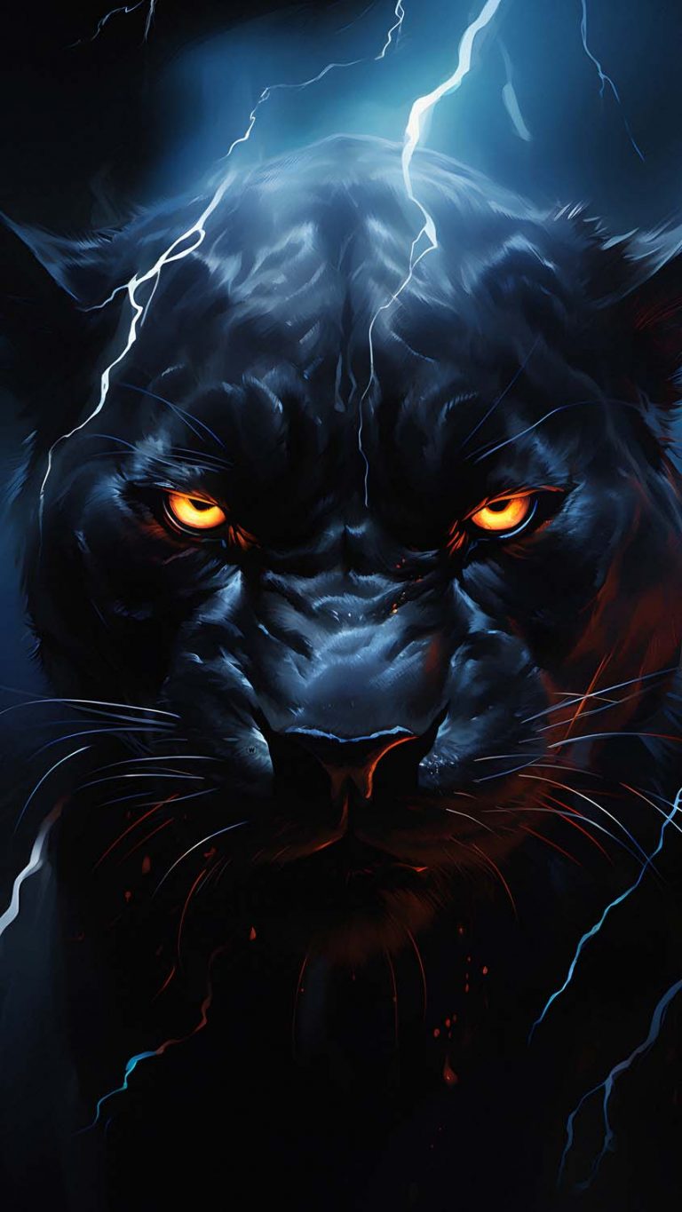 Black Panther Beast iPhone Wallpaper - iPhone Wallpapers