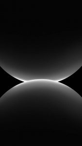 Dark Sphere Minimal iPhone Wallpaper Dark Sphere Minimal iPhone Wallpaper