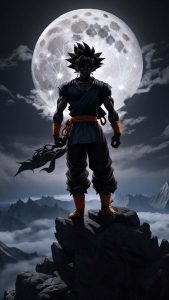 Dragon Ball Moon iPhone Wallpaper Dragon Ball Moon iPhone Wallpaper