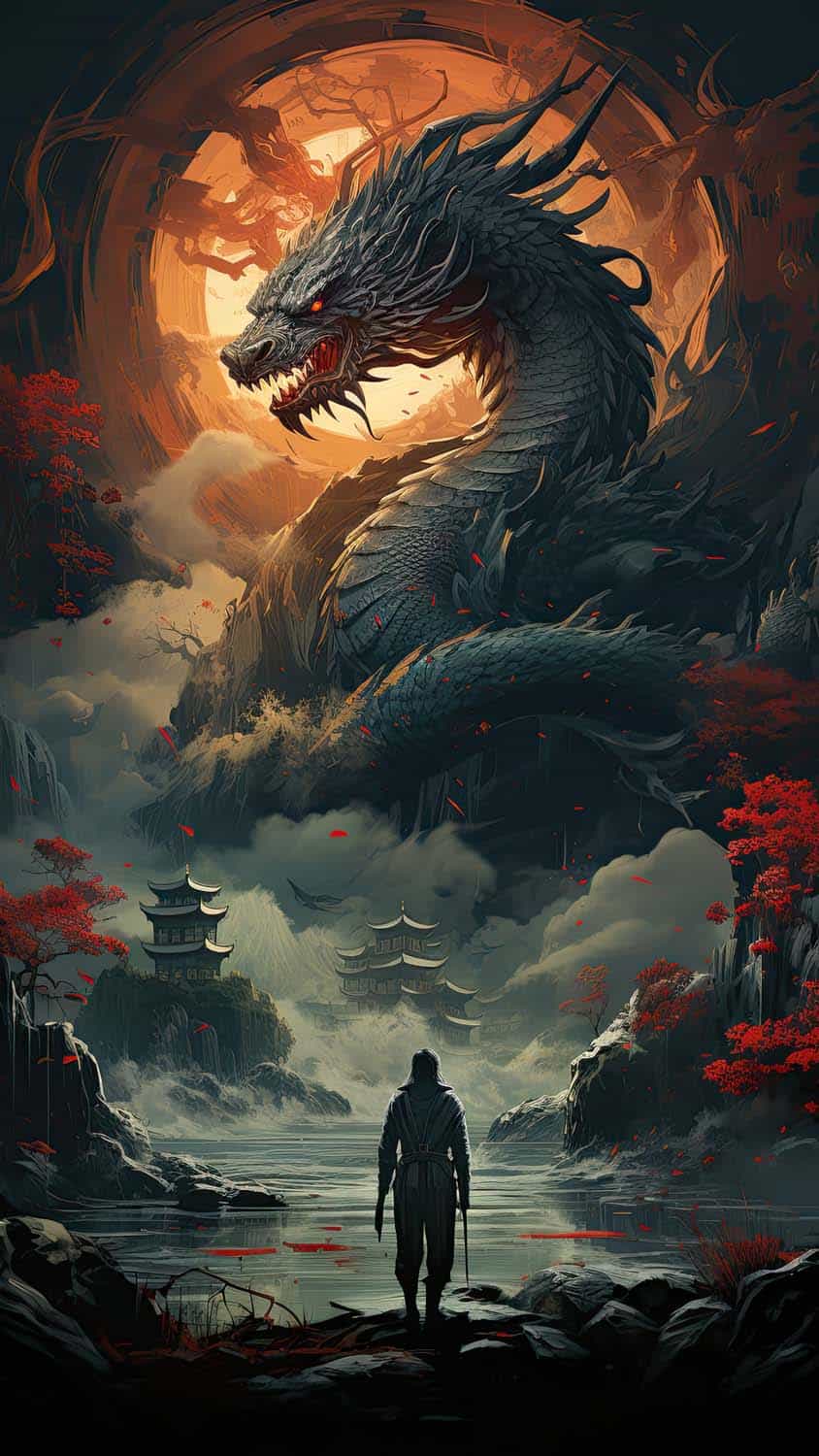 Dragon Warrior iPhone Wallpaper