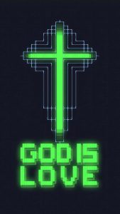 God is Love iPhone Wallpaper
