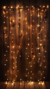 LED Lights New Year iPhone Wallpaper