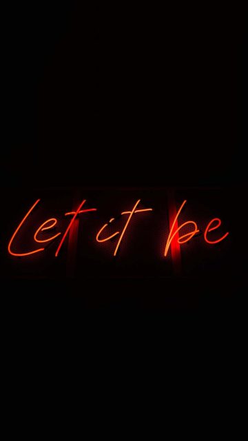 Let it be iPhone Wallpaper
