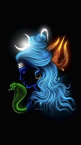 Shiva God iPhone Wallpaper