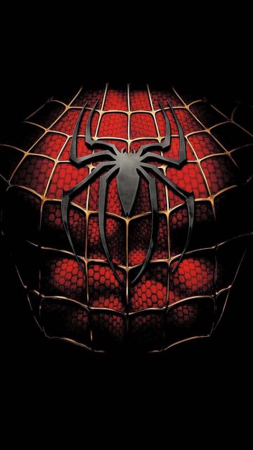 Spiderman Chest Logo iPhone Wallpaper