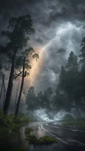 Storm iPhone Wallpaper