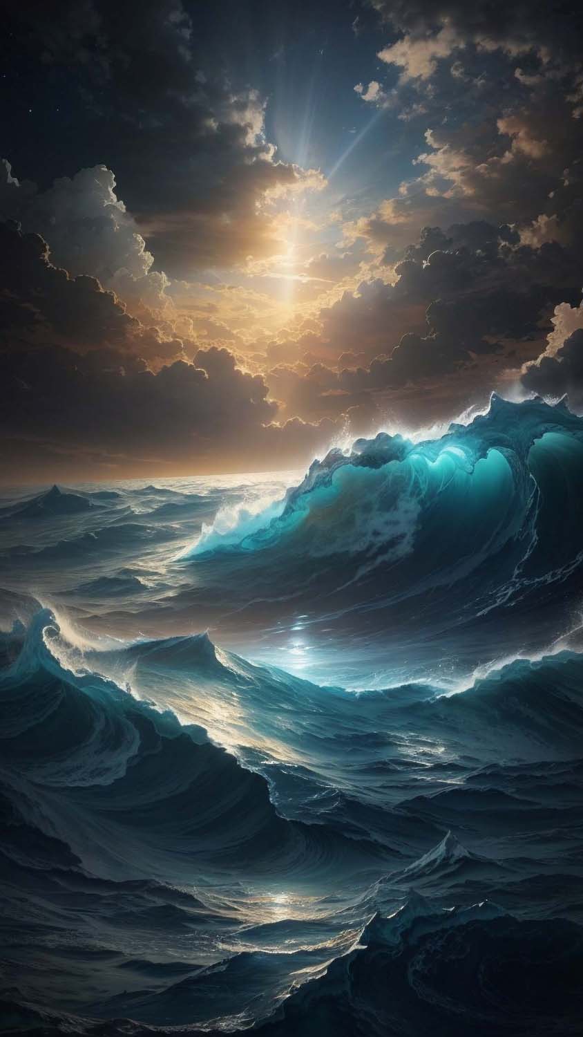 The Ocean iPhone Wallpaper