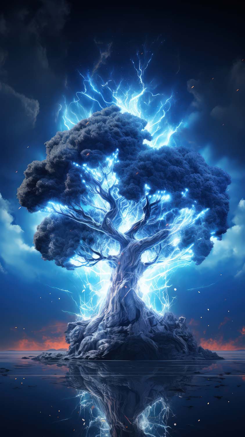 Tree of Life 4K iPhone Wallpaper