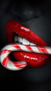 Xmas Candy iPhone Wallpaper
