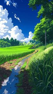 All Green View Nature iPhone Wallpapers