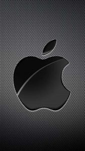 Apple Logo 3D Dark Wallpaper