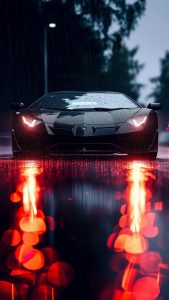 Black Lamborghini iPhone Wallpapers