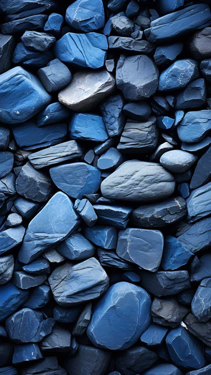 Blue Stones iPhone Wallpaper