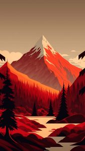 Cardinal Cliffs iPhone Wallpapers