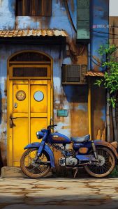 Classic Motorcycle iPhone Wallpapers