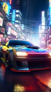 Cyberpunk GTA 6 iPhone Wallpapers