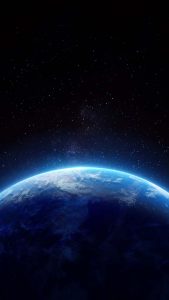 Earth Horizon iPhone Wallpaper