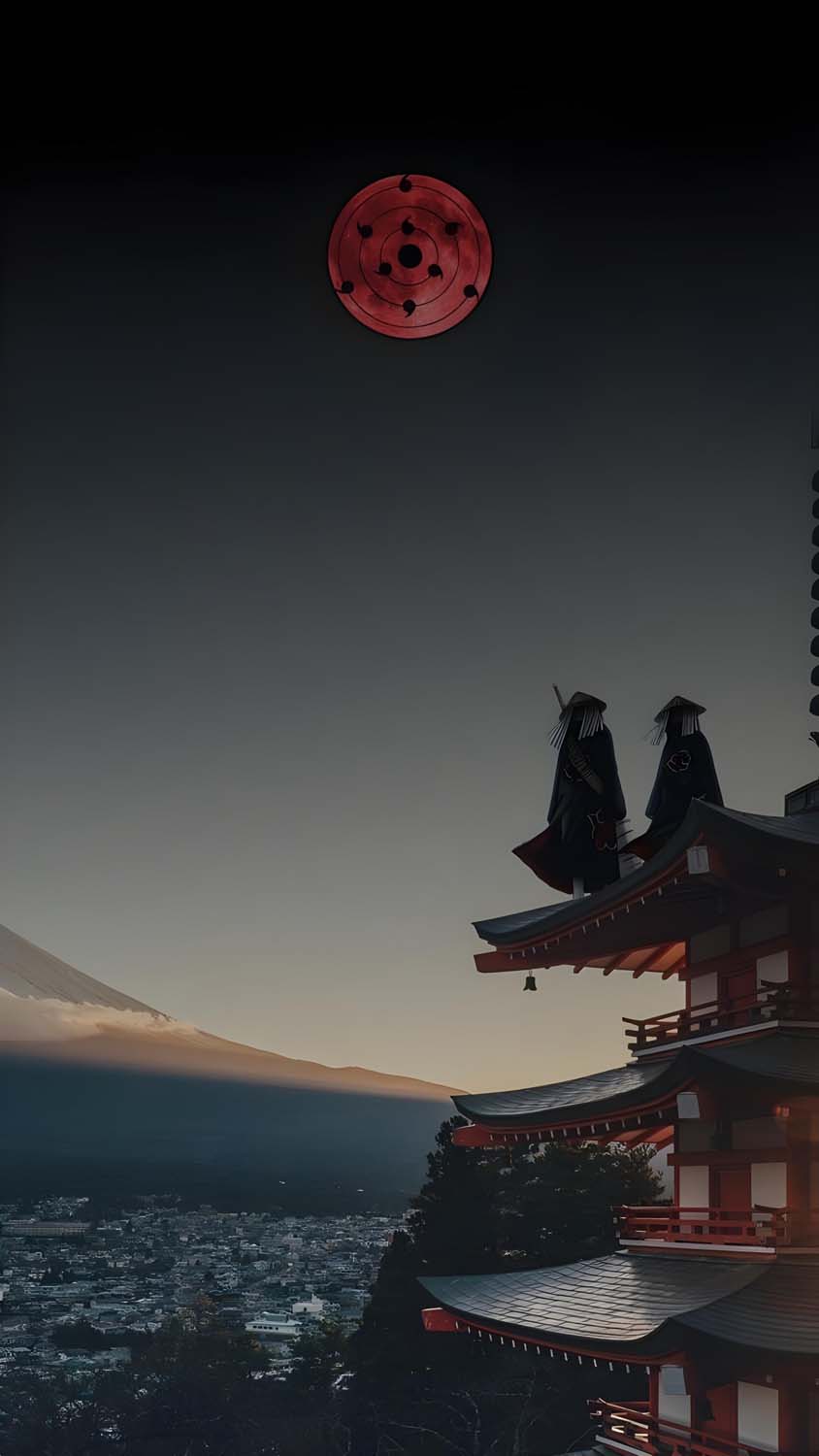 Fuji Samurai iPhone Wallpaper HD