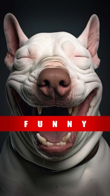 Funny Dog iPhone Wallpaper