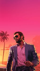GTA 6 Michael De Santa iPhone Wallpaper