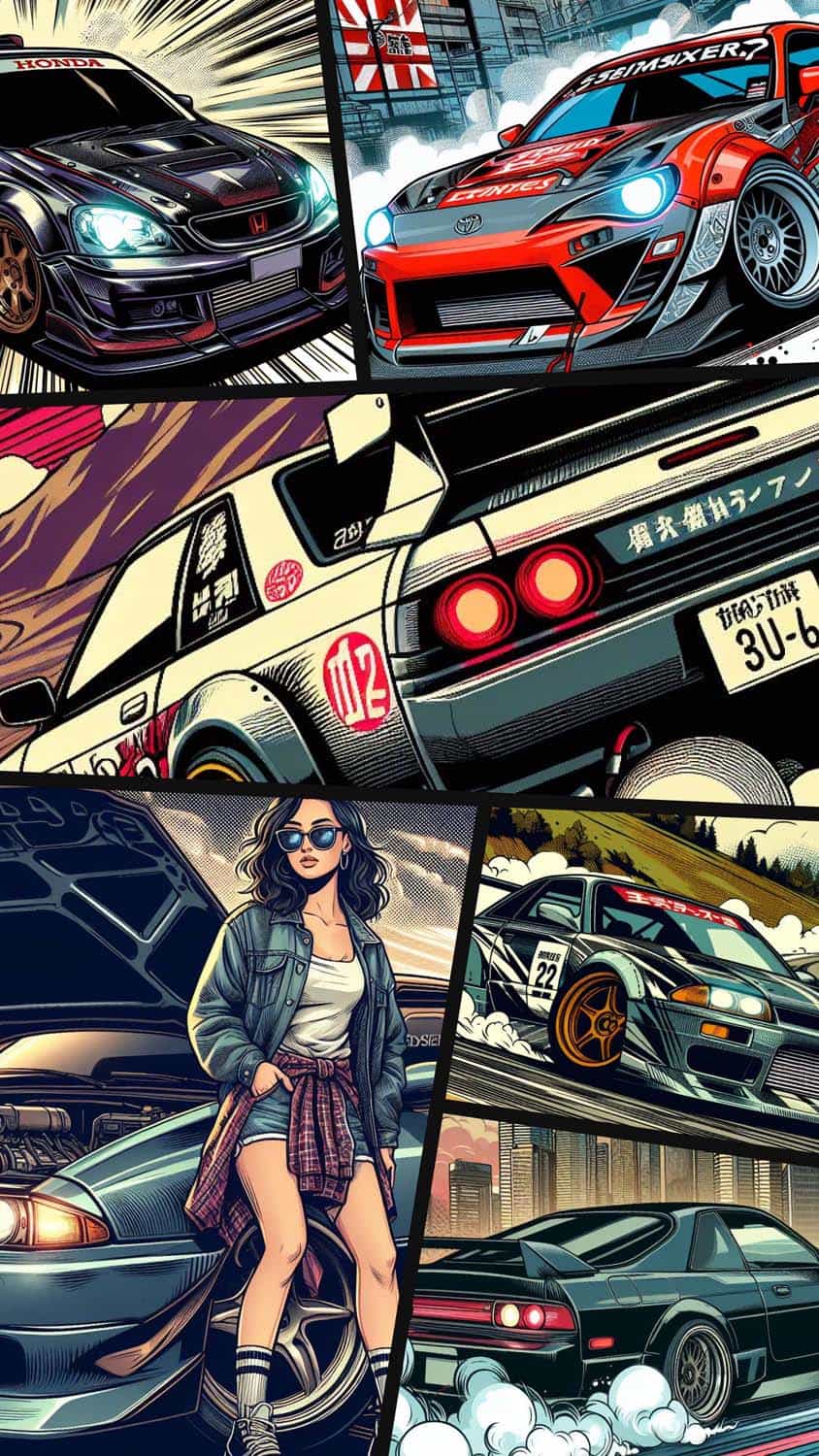 GTA 6 Street Racing iPhone Wallpapers