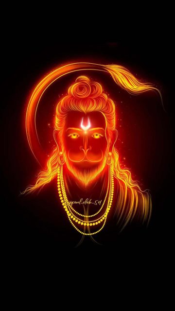 Hanuman God iPhone Wallpaper
