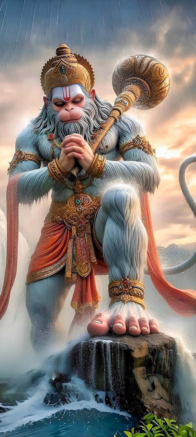 Hanuman Ji iPhone Wallpaper