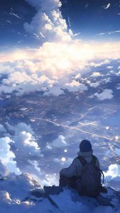 Highest Mountain Peak iPhone Wallpaper