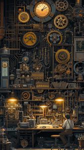 Mechanical iPhone Wallpapers