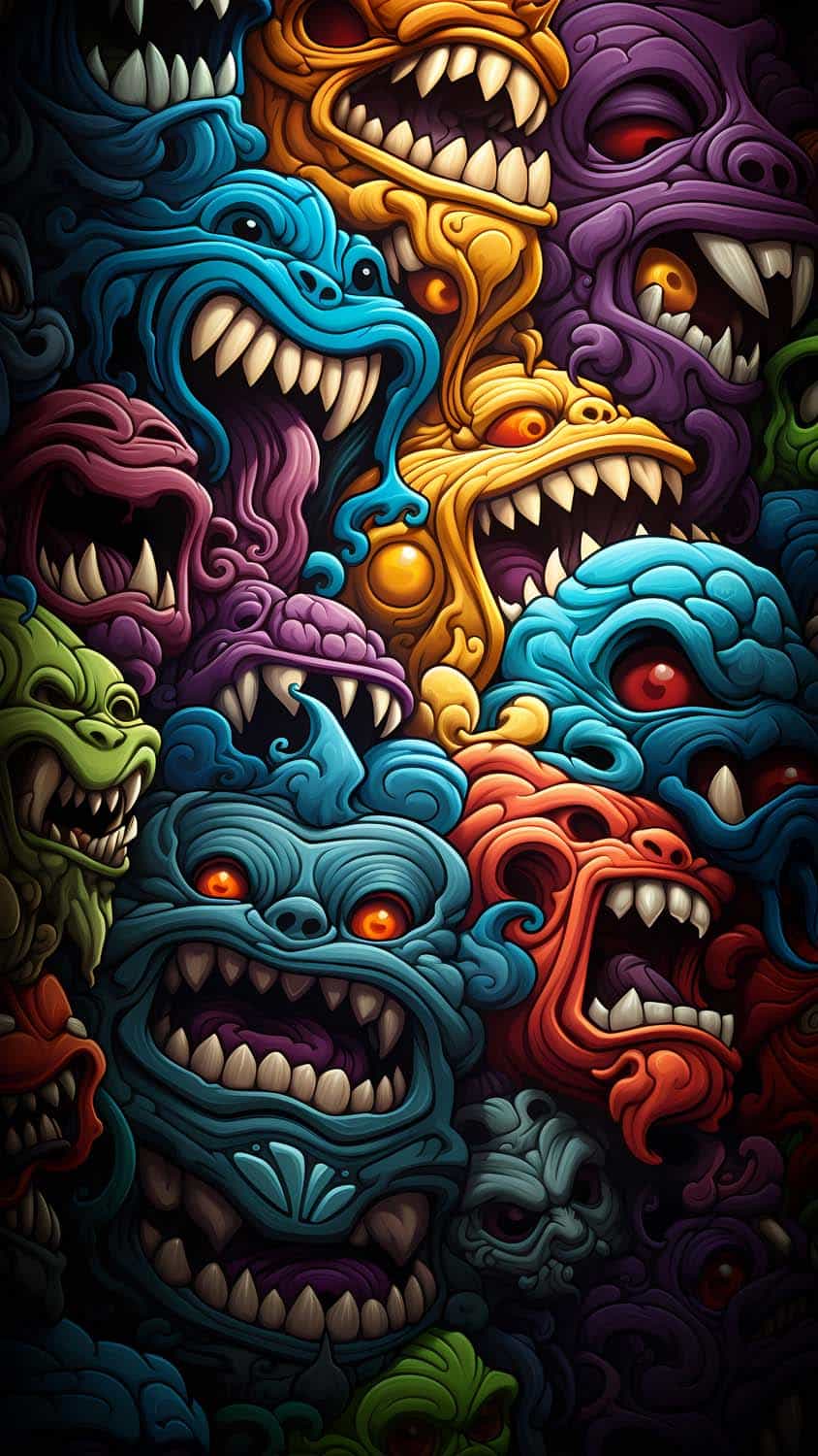 Monsters iPhone Wallpapers