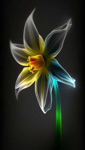 Neon Flora iPhone Wallpapers