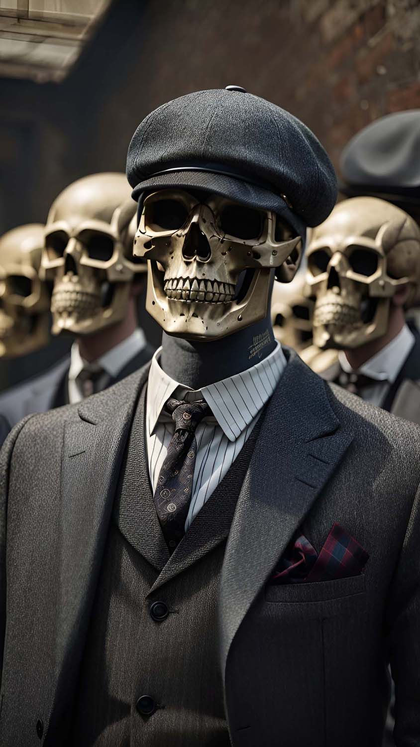 Peaky Blinders Skull iPhone Wallpapers