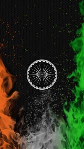 Republic Day Flag India Art iPhone Wallpapers