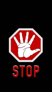 STOP iPhone Wallpaper HD