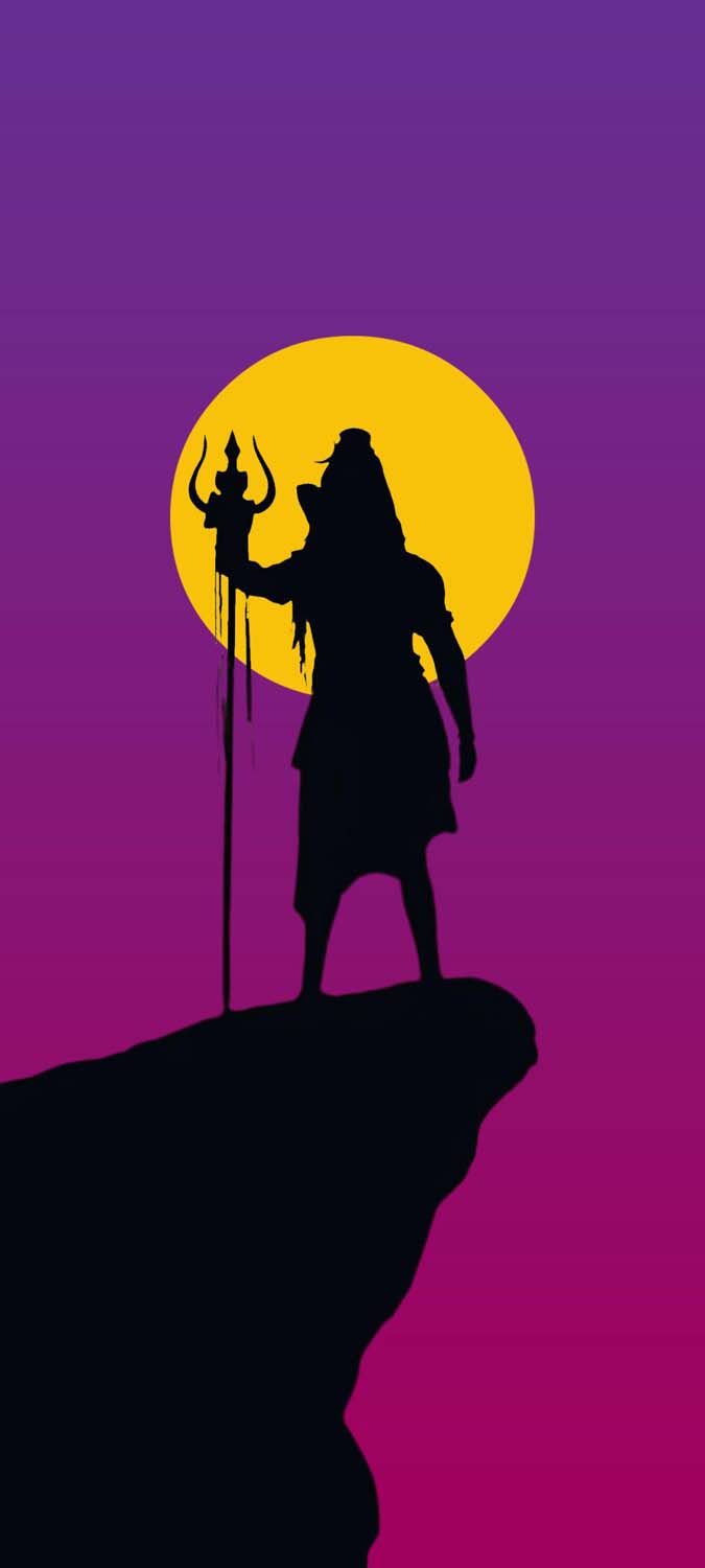 Shiva Lord iPhone Wallpaper
