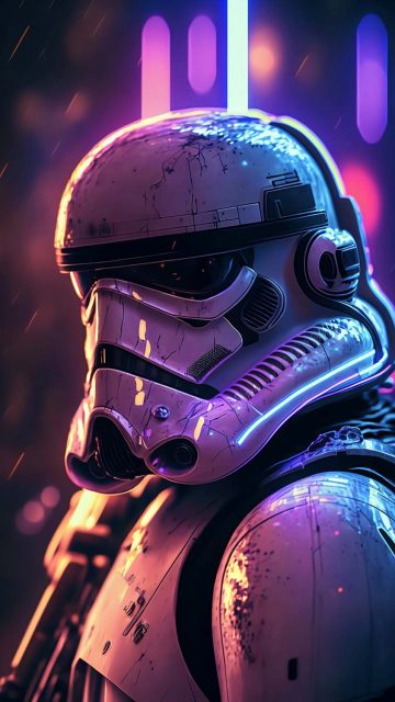 Stormtrooper Art iPhone Wallpaper